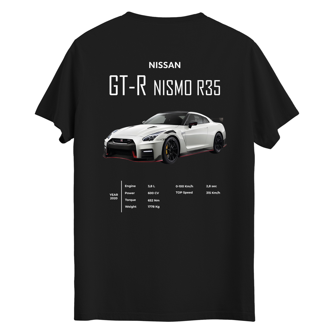 GT-R Nismo R35 - T-Shirt